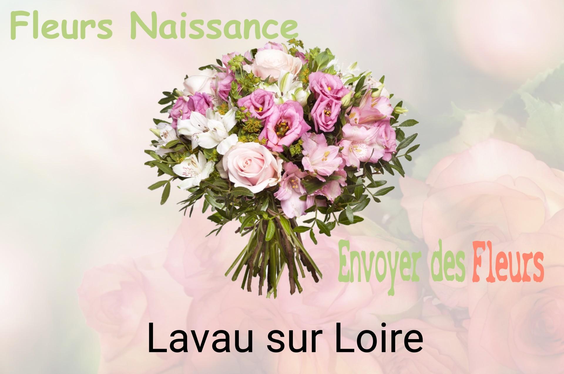 Bouquet de fleurs de naissance livré à Lavau-sur-Loire