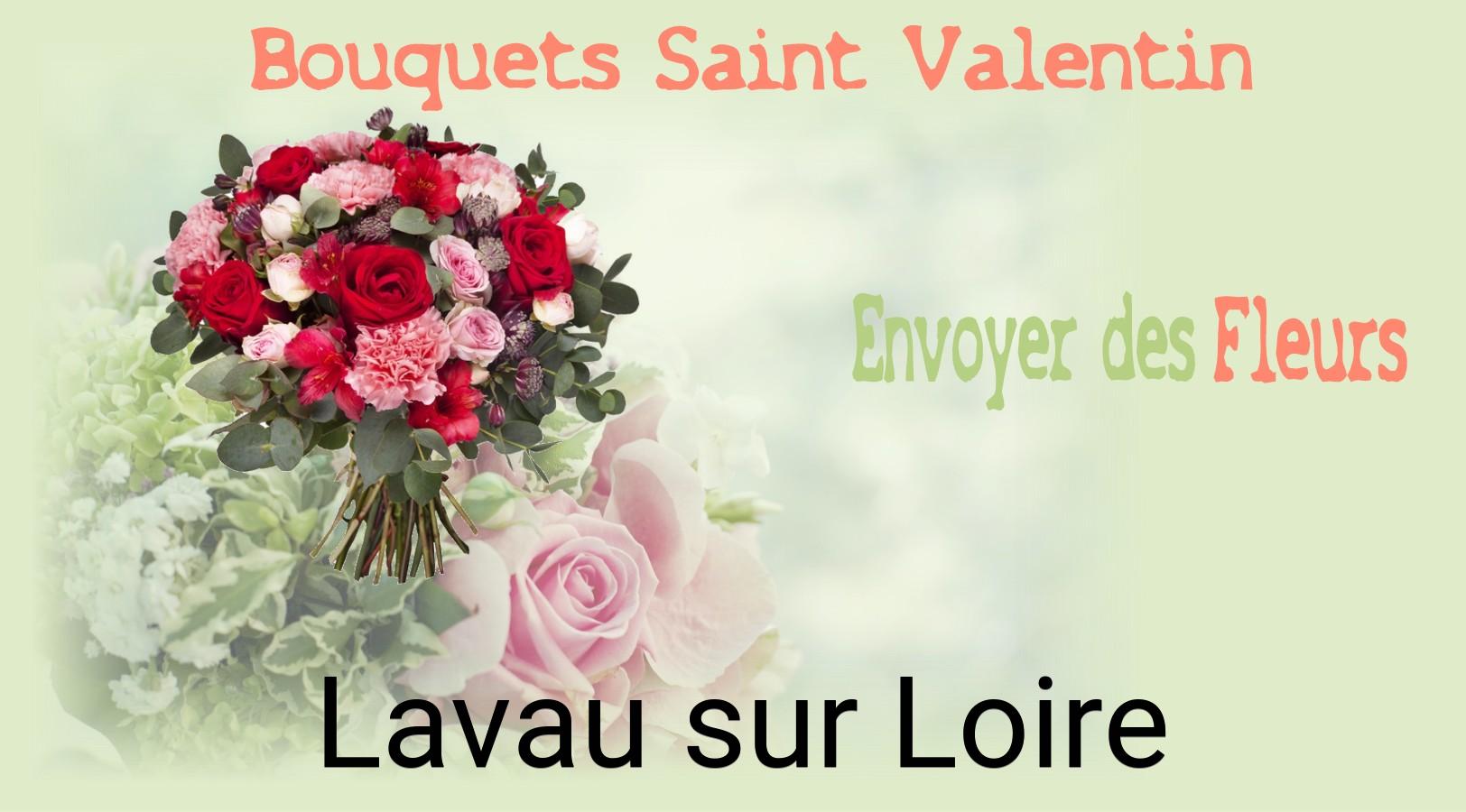 Roses de Saint-Valentin livrées à Lavau-sur-Loire